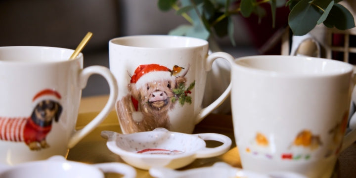 Cancer Research UK's Christmas gift bundles. Handpicked festive favourites have been assembled into a variety of homeware bundles.