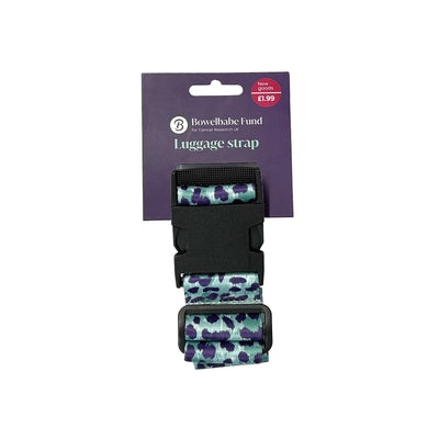 Bowelbabe Fund Green Leopard Print Travel Strap