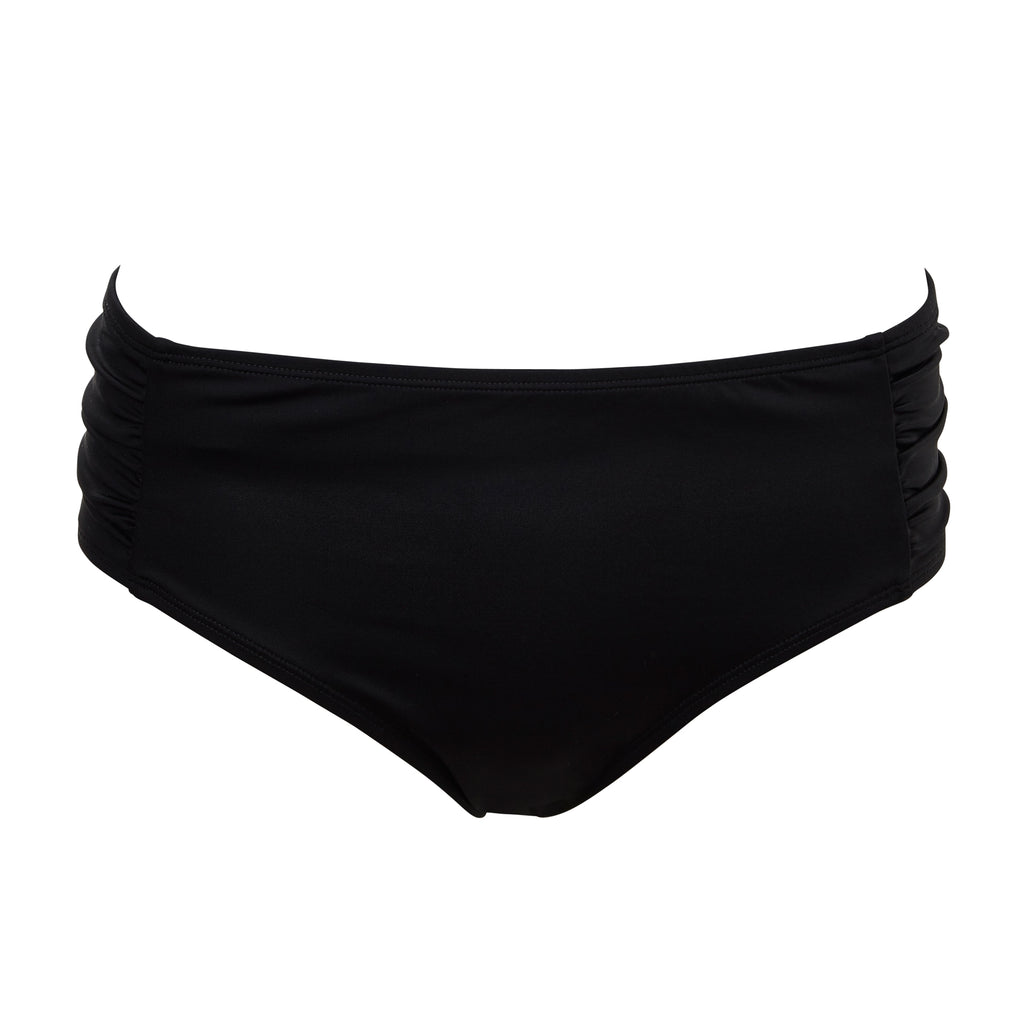 Amoena Cocos Medium Waist Bikini Briefs in Black