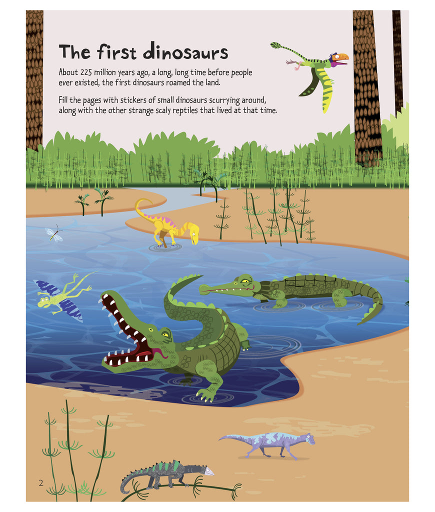 Usborne Big Dinosaur Sticker Book