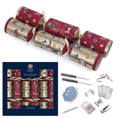 Tom Smith 6 Toy Box Premium Christmas Crackers