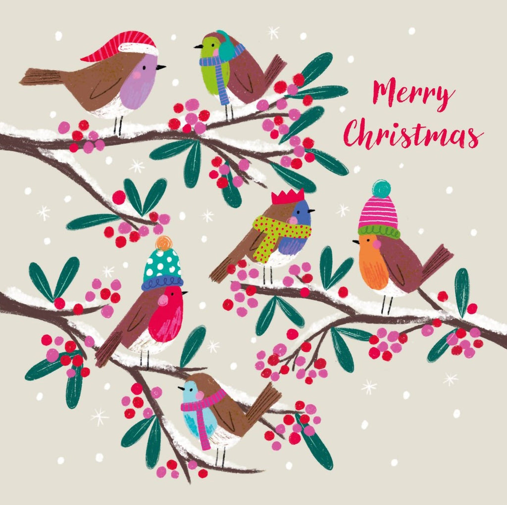 Robins' Accessories 10 Christmas Cards