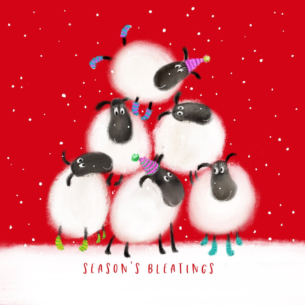 Season's Bleatings 10 Christmas Cards