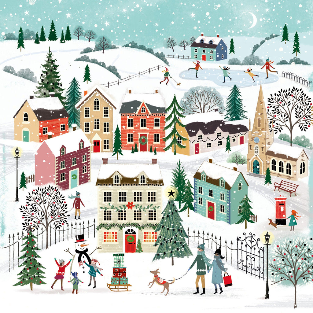 Christmas Is Coming 10 Welsh Bilingual Christmas Cards