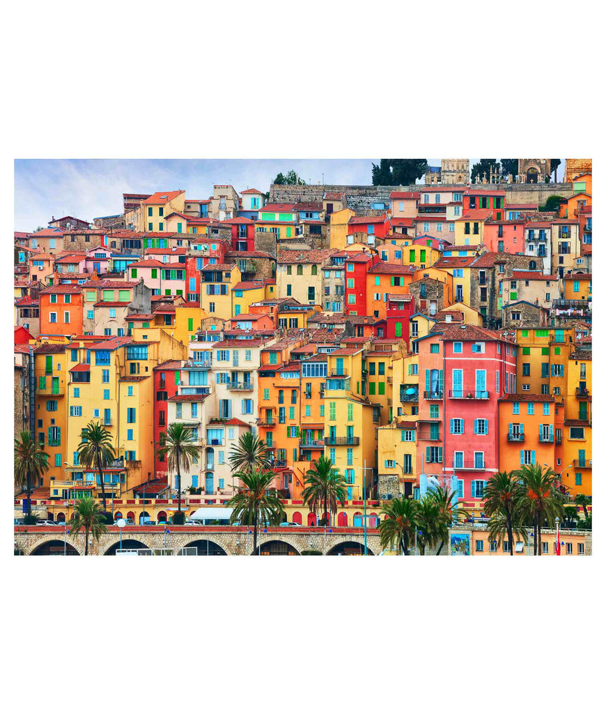 Bright Village 1000-Piece Jigsaw Puzzle