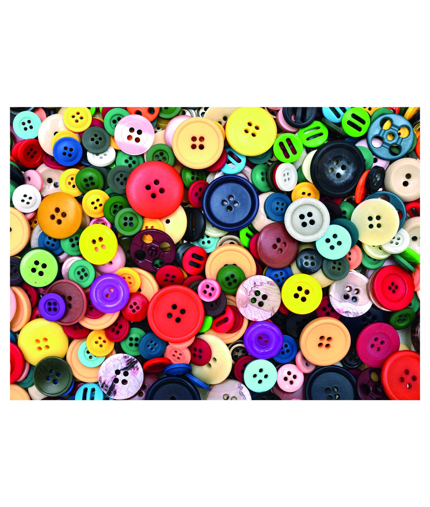 Bright Buttons 1000-Piece Jigsaw Puzzle