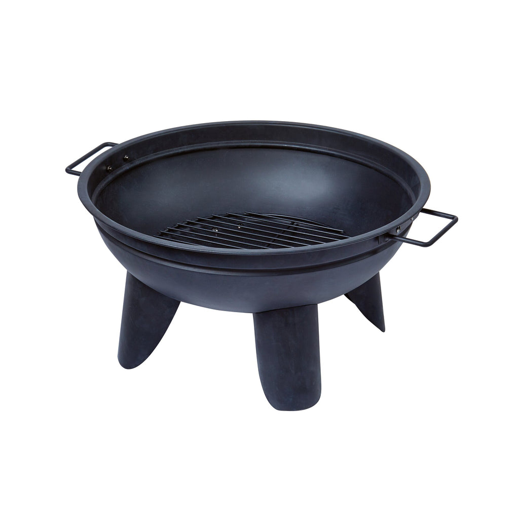 Premier Black Circular Metal Fire Pit