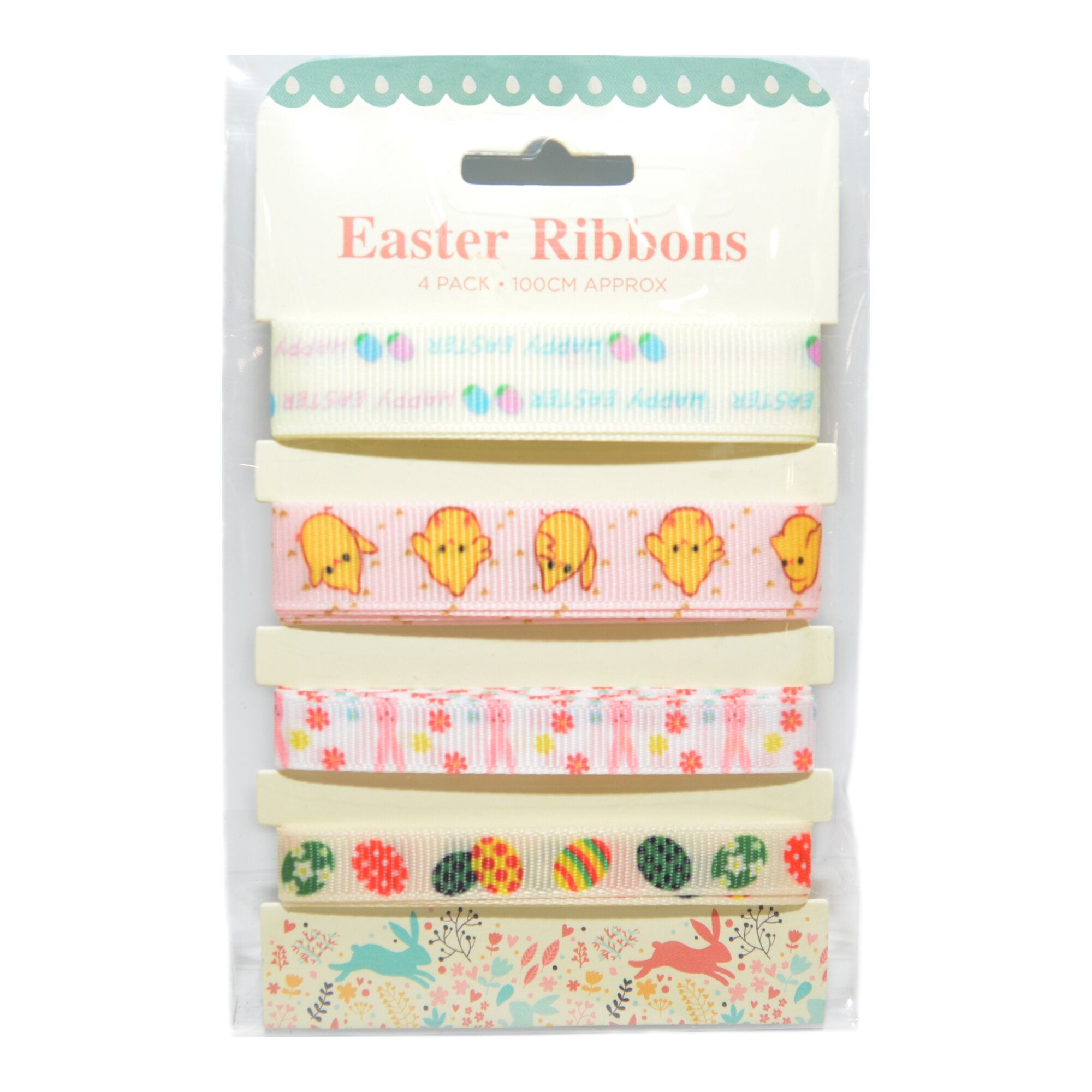 Set of 4 Easter Ribbons – Cancer Research UK