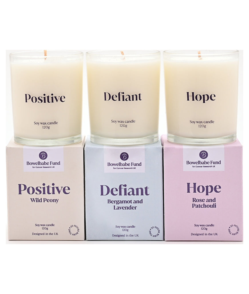 Bowelbabe Fund Defiant Candle - Bergamot & Lavender