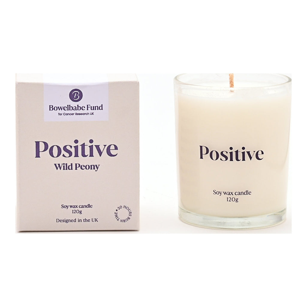 Bowelbabe Fund Positive Candle - Wild Peony