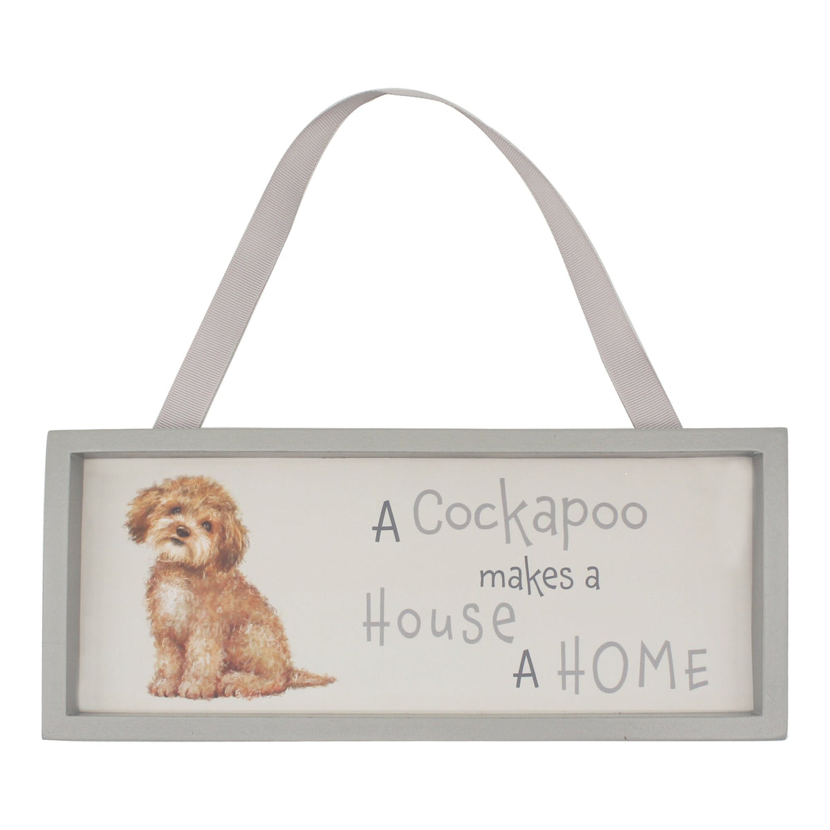 Cooper the Cockapoo Plaque – Cancer Research UK