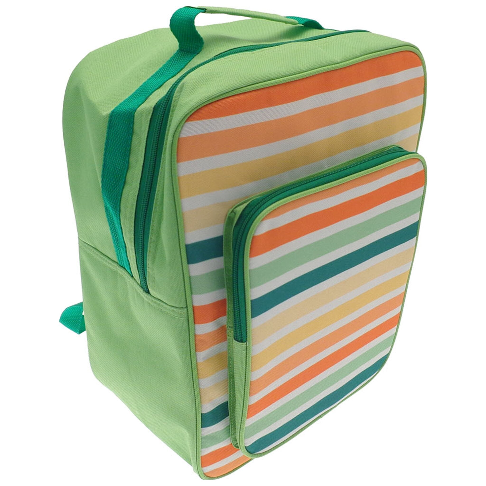 Citrus Striped Large Coolbag Backpack – Cancer Research UK