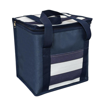 Coastal Striped Cooler Bag
