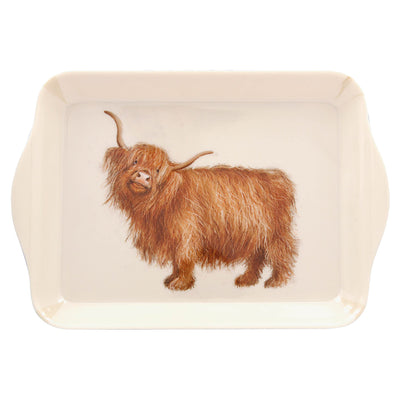 Highland Cow Small Tray