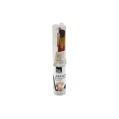 Pack of 10 Brushes in Pouch
