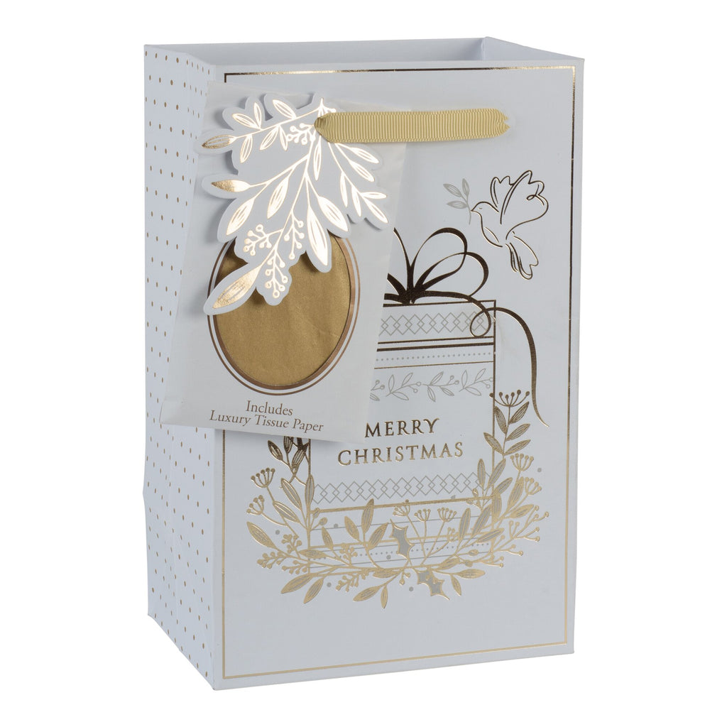 Tom Smith Golden Foliage Luxury Gift Bag