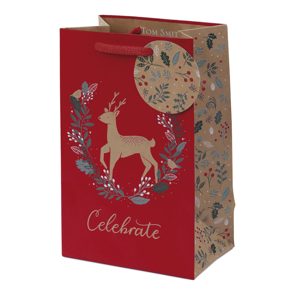 Tom Smith Festive Woodland Gift Bag