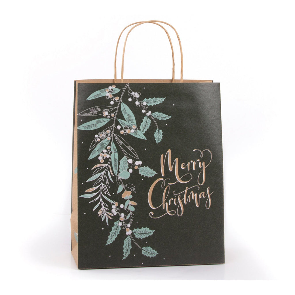 Green Foliage Recycled Medium Gift Bag