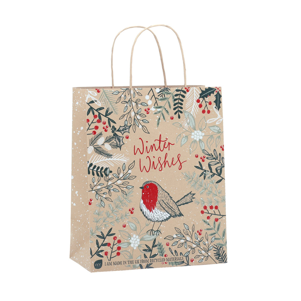 Robin Recycled Medium Gift Bag