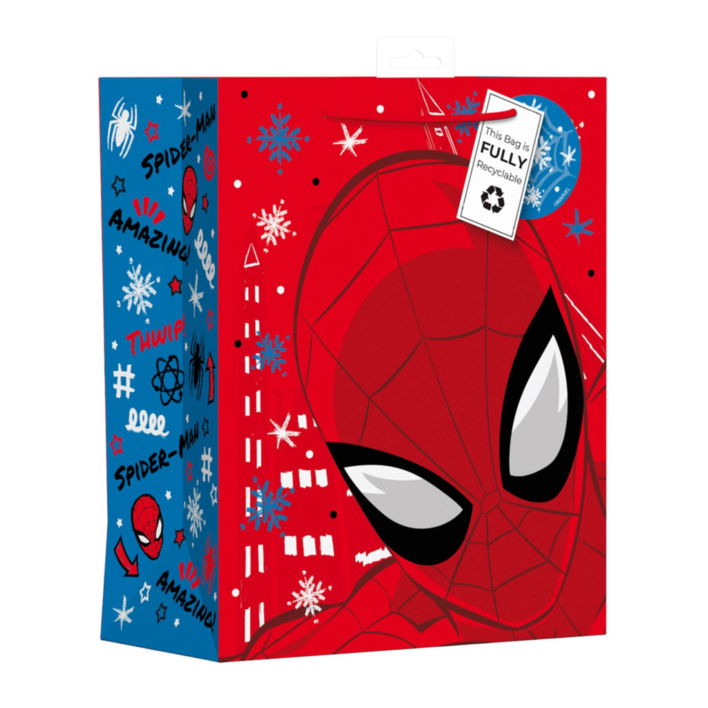 Marvel Spiderman Large Christmas Gift Bag