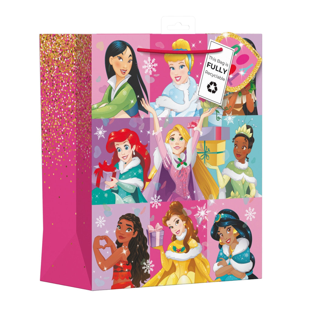 Disney Princess Large Christmas Gift Bag