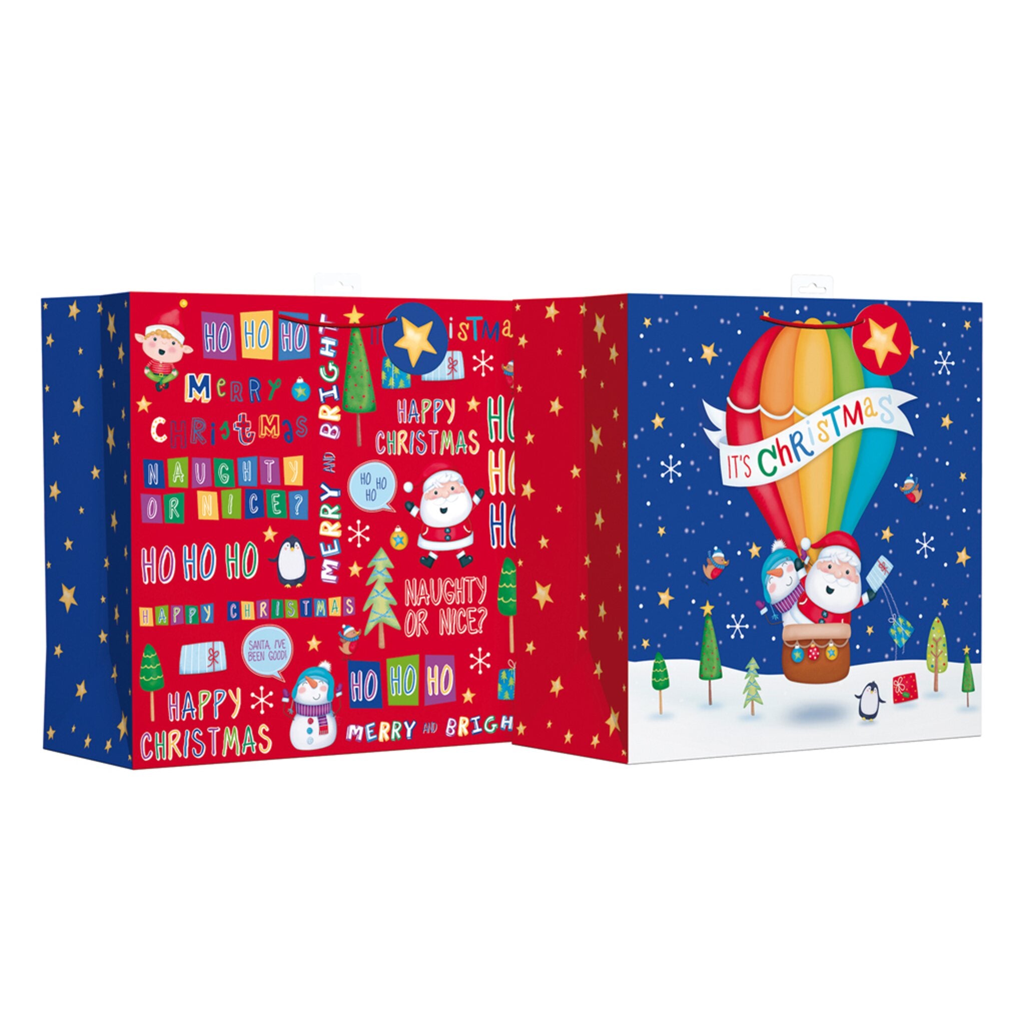 Giant Square Christmas Gift Bag – Cancer Research UK