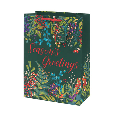 Tom Smith Festive Gathering Recyclable Gift Bag