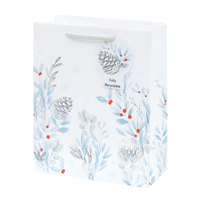 Tom Smith Frosted Forest Recyclable Gift Bag