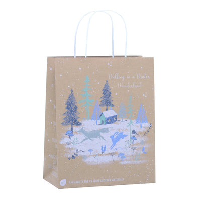 Eco Nature Woodland Scene Recycled Medium Gift Bag