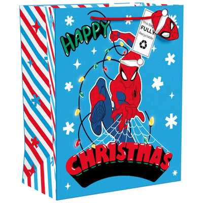 Marvel Spiderman Large Christmas Gift Bag