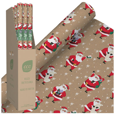 Santa Christmas wrapping paper