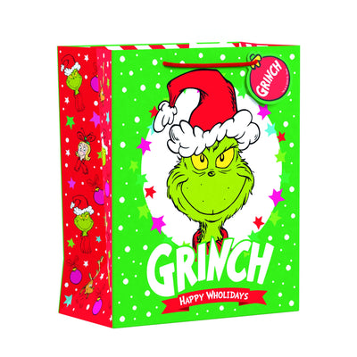 Grinch Large Christmas Gift Bag