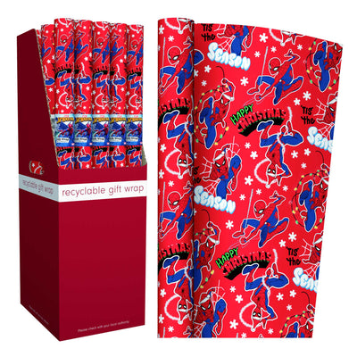Marvel Spiderman 2m Christmas Wrapping Paper