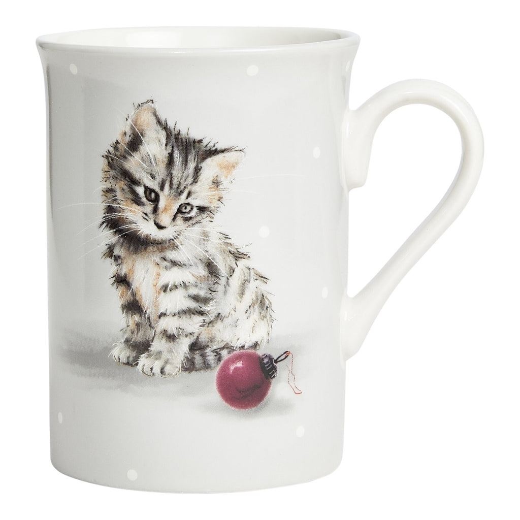 Playful Kitten China Mug