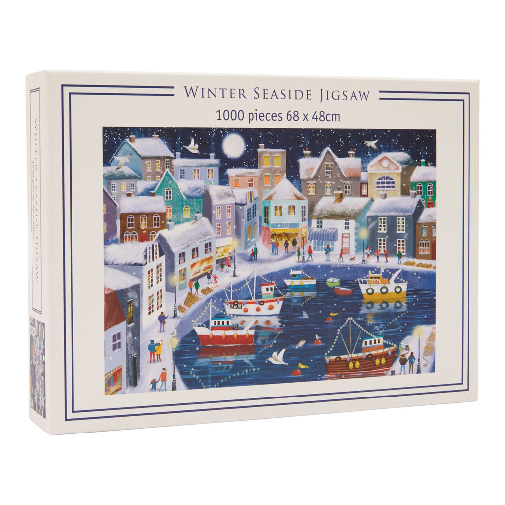 Winter Seaside 1000-Piece Jigsaw Puzzle