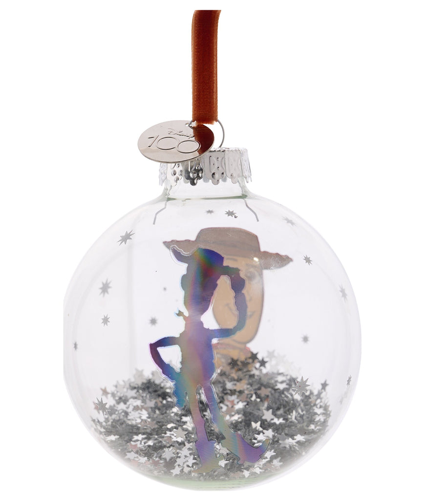 Disney 100 Toy Story Woody Glass Bauble