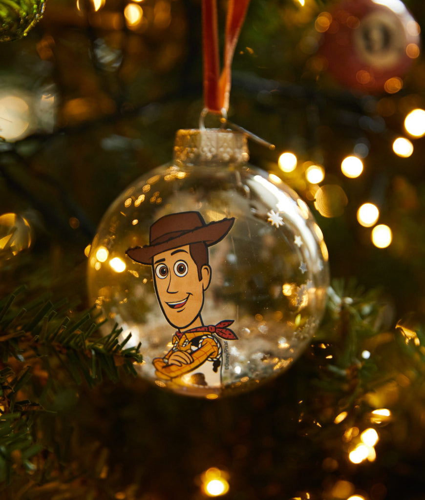 Disney 100 Toy Story Woody Glass Bauble