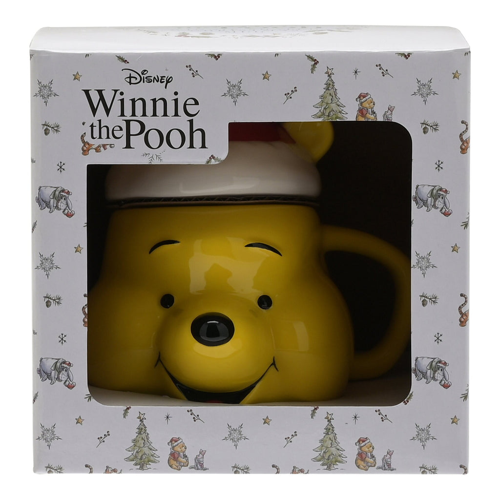 Disney Winnie 3D Relief Christmas Mug