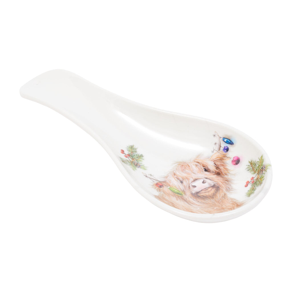 Angus Highland Cow Spoon Rest