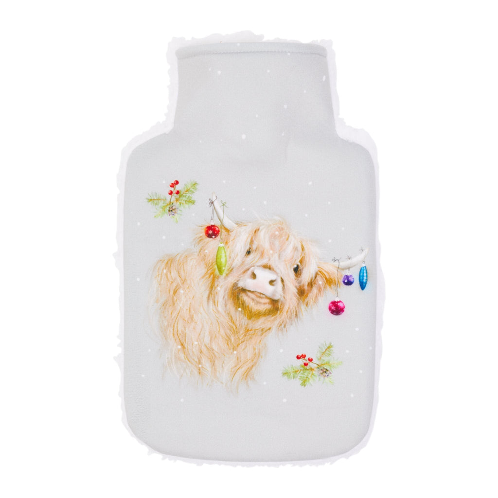 Angus Highland Cow Hot Water Bottle