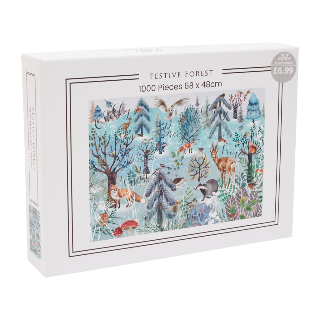 Festive Forest 1000-Piece Jigsaw Puzzle