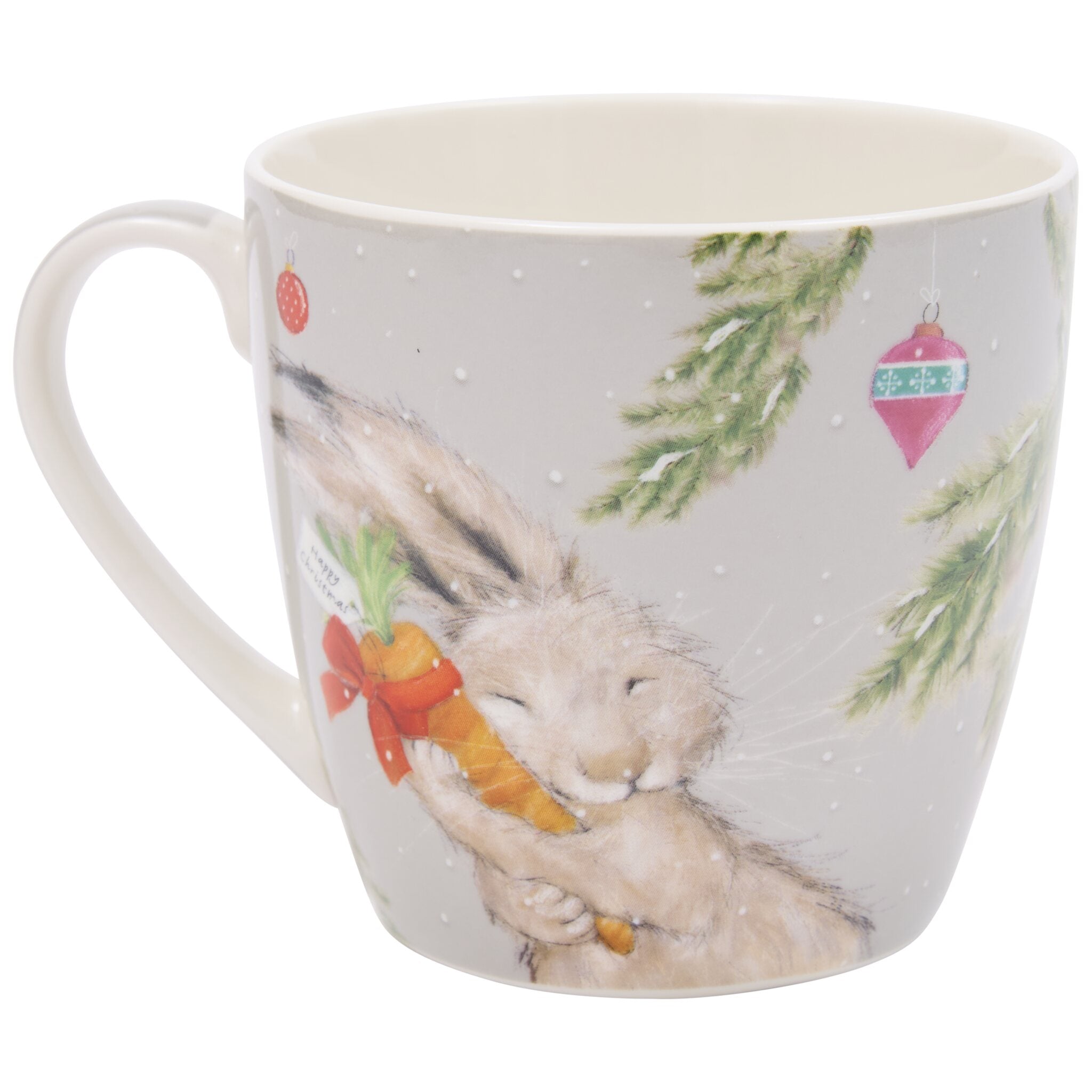 Beagle & Bunny Mug – 11 Oz Ceramic Coffee Mug, Fun & Durable For Home Or Office