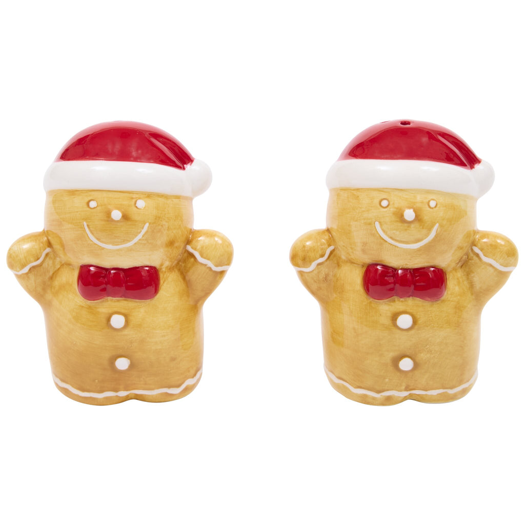 Gingerbread Salt and Pepper Shaker Set. A novelty salt and pepper set for this Christmas.