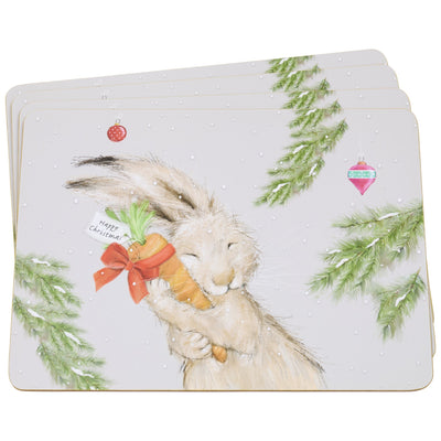 Humphrey the Hare Set of 4 Placemats