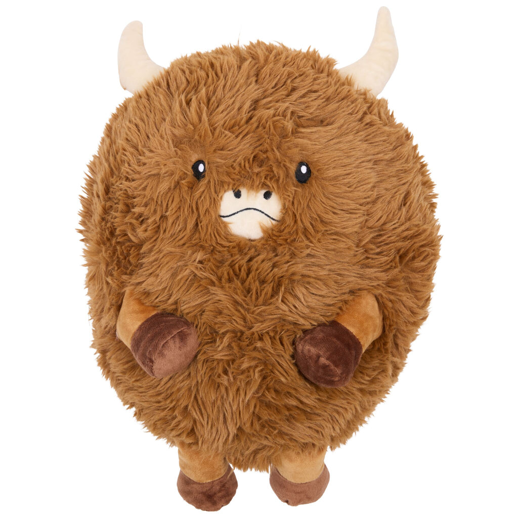 Extra large highland cow hand warmer. Great for chilly winter days.