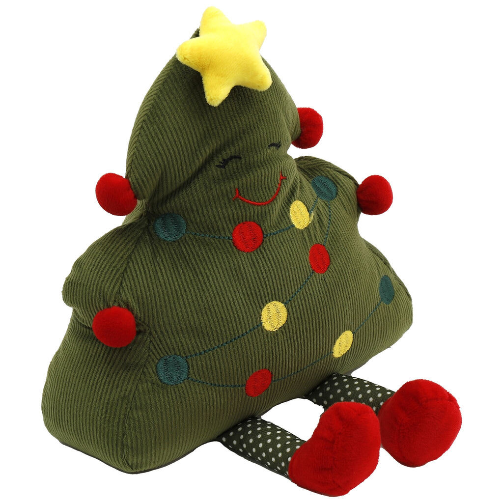 Christmas tree doorstop