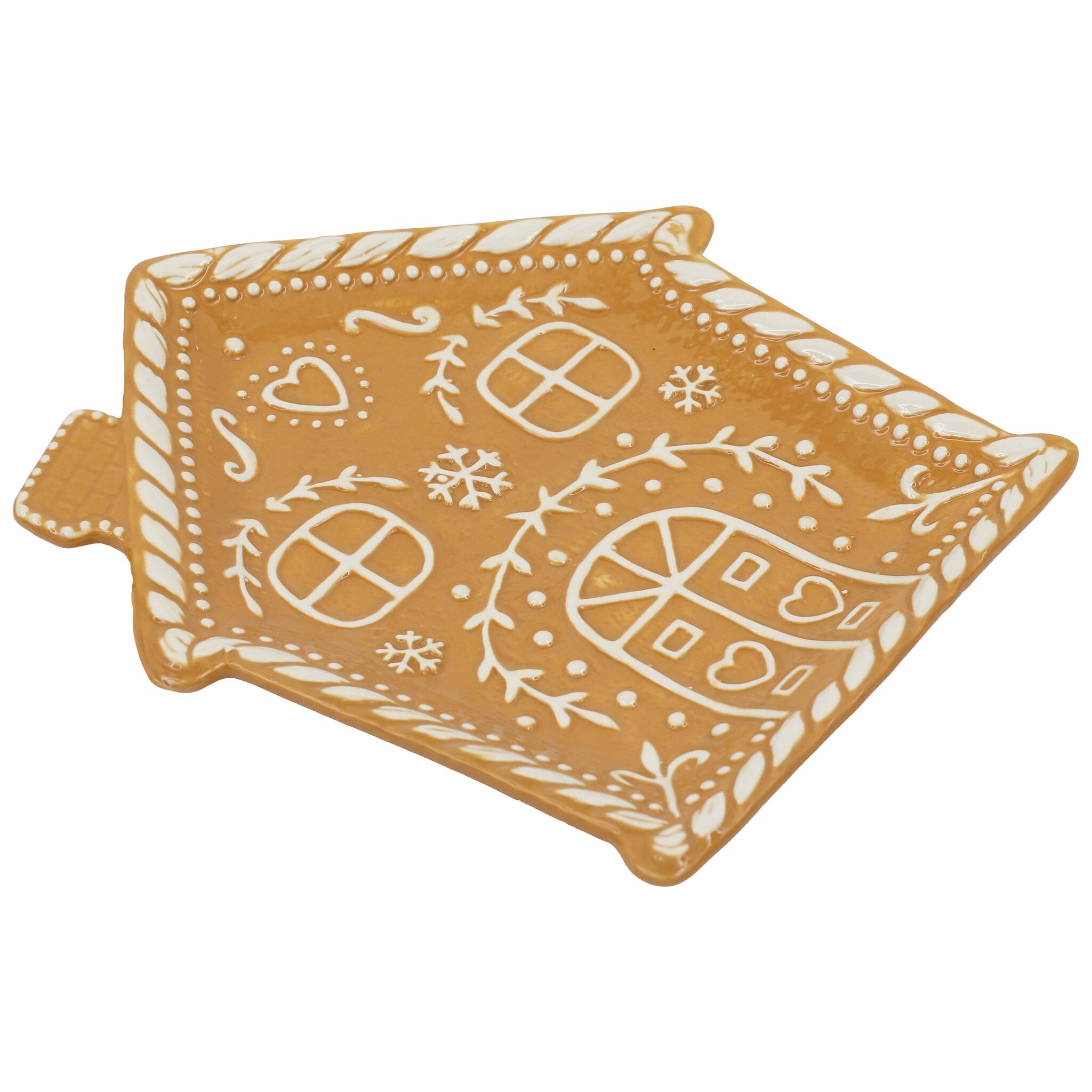 Gingerbread House Serving Plate