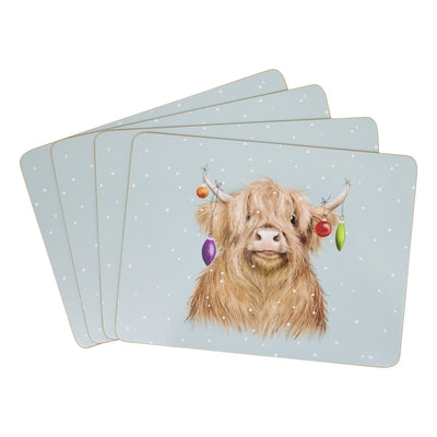 Hector the Heffer Set of 4 Placemats