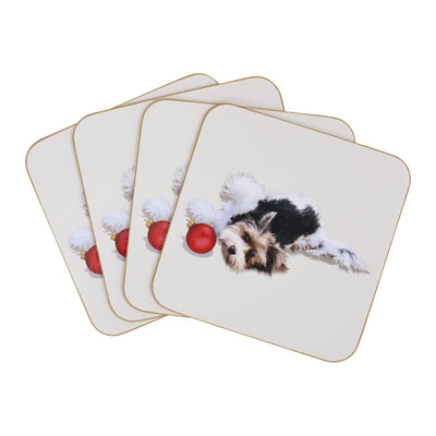Scamp the Scruffy Mutt Set of 4 Small Coasters