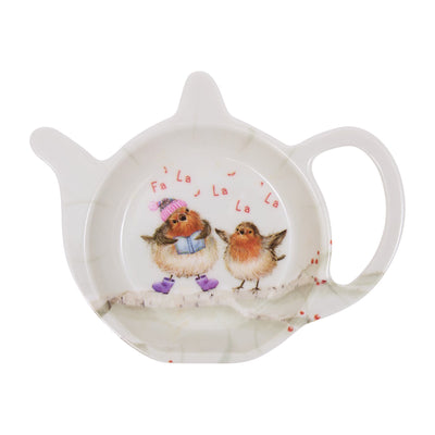 Robin Choir Teabag Tidy